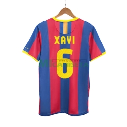 Camiseta XAVI 6 Barcelona Primera Equipación Retro 2010/11