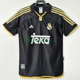 Camiseta Real Madrid Segunda Equipación Retro 1999/00 Negro