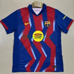 Camiseta Barcelona Cuarta Equipación 2025/2026 Azul/Rojo