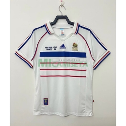Camiseta Francia Segunda Equipación Retro 1998