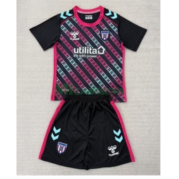 Camiseta de Portero Sunderland AFC 2025/2026 Negro Niño Kit