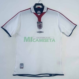 Camiseta Inglaterra Primera Equipación Retro 2004