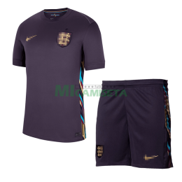 Camiseta Inglaterra Segunda Equipación 2024 Niño Kit