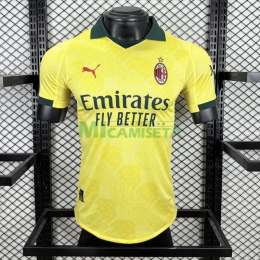 Camiseta AC Milan Tercera Equipación 2025/2026 Amarillo (EDICIÓN JUGADOR)
