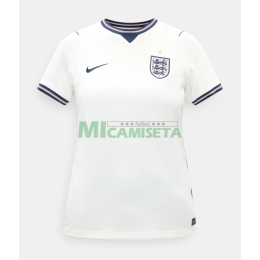 Camiseta Inglaterra Primera Equipación Mundial 2026 Blanco Mujer