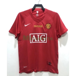 Camiseta Manchester United Primera Equipación Retro 07/08