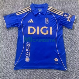 Camiseta Real Oviedo Primera Equipación 2025/2026 Azul