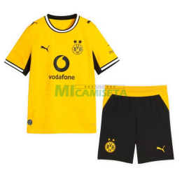Camiseta Borussia Dortmund Primera Equipación 2026/2027 Amarillo Niño Kit