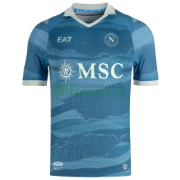 Camiseta Napoli Cuarta Equipación 2024/2025 Azul