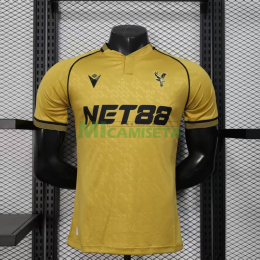 Camiseta Crystal Palace FC Segunda Equipación 2025/2026 Amarillo (EDICIÓN JUGADOR)