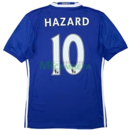 Camiseta HAZARD 10 Chelsea Primera Equipación Retro 2016/17