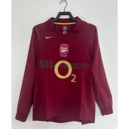 Camiseta Arsenal Primera Equipación Retro 2005/06 ML