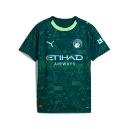 Camiseta Manchester City Cuarta Equipación 2025/2026 Verde