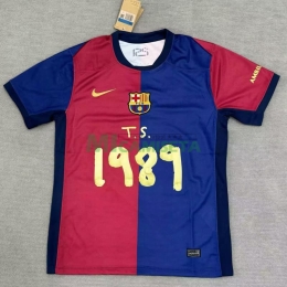 Camiseta Barcelona x T.S. 1989 2024/2025 Rojo/Azul