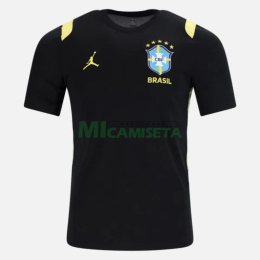 Camiseta Brasil 2026 Negro Pre-Match