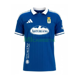 Camiseta Real Oviedo Primera Equipación 2026/2027 Azul con Parche La Liga