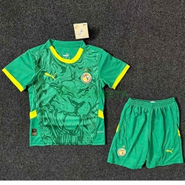 Camiseta Senegal Segunda Equipación 2025 Niño Kit