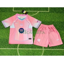 Camiseta Barcelona 2025/26 Rosa Niño Kit