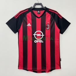Camiseta AC Milan Primera Equipación Retro 02/03
