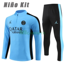 Sudadera de Entrenamiento PSG 2023/2024 Niño Kit Azul/Negro