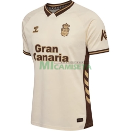 Camiseta Las Palmas Tercera Equipación 2025/2026 Beige con Parche La Liga
