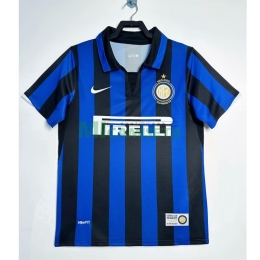 Camiseta Inter de Milan Primera Equipación Retro 2007/08 Azul/Negro