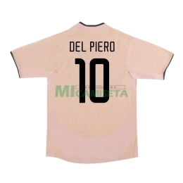Camiseta DEL PIERO 10 Juventus Segunda Equipación Retro 2003/04