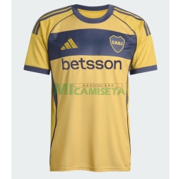 Camiseta Boca Juniors Segunda Equipación 2025/2026 Amarillo
