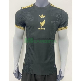 Camiseta México Tercera Equipación 2025 Negro (EDICIÓN JUGADOR)