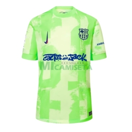 Camiseta Barcelona x Travis Scott Limited Edition Tercera Equipación 2024/2025 Verde