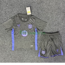 Camiseta Barcelona x Kobe Bryant Pre-Match 2025/2026 Negro/Morado (EDICIÓN JUGADOR)