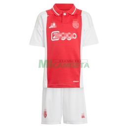 Camiseta Ajax de Ámsterdam Primera Equipación 2024/2025 Niño Kit