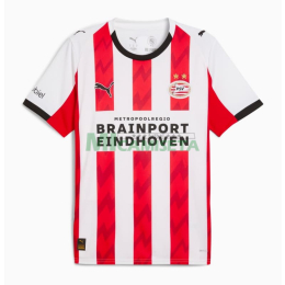 Camiseta PSV Eindhoven Primera Equipación 2025/2026 Rojo/Blanco