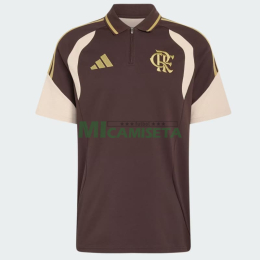 Polo Flamengo 2026/2027 Marrón/Dorado