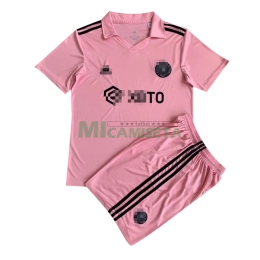 Camiseta Inter Miami Primera Equipación 2023/2024 Niño Kit