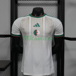 Camiseta Argelia Primera Equipación Mundial 2026 Blanco (EDICIÓN JUGADOR)