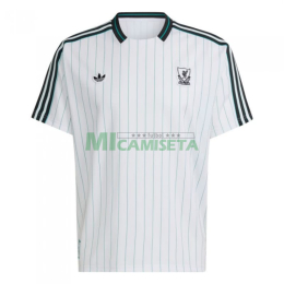 Camiseta Liverpool Terrace Icons Retro 2025/26 Blanco