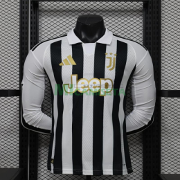 Camiseta Juventus Primera Equipación 2026/2027 ML Negro/Blanco (EDICIÓN JUGADOR)