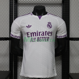 Camiseta Real Madrid 2026/2027 Edición Especial Blanco/Morado (EDICIÓN JUGADOR)