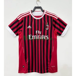 Camiseta AC Milan Primera Equipación Retro 11/12