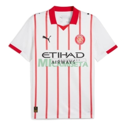 Camiseta Girona Primera Equipación 2025/2026 Blanco/Rojo
