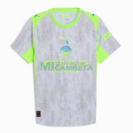 Camiseta Manchester City Tercera Equipación 2025/2026 Gris/Verde Neón