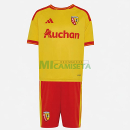 Camiseta RC Lens Primera Equipación 2026/2027 Amarillo/Rojo Niño Kit