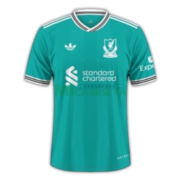 Camiseta Liverpool Tercera Equipación 2025/2026 Verde